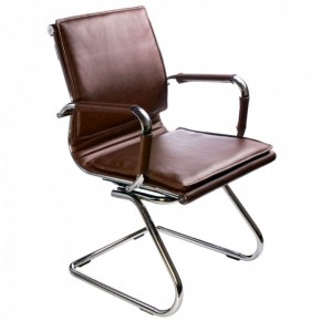 Кресло для посетителя Бюрократ CH-993-Low-V/Brown коричневый в Одинцово - odincovo.ok-mebel.com | фото